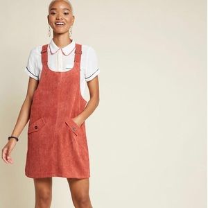 ModCloth - Sociable Scholar Jumper in Rudy